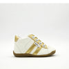 Leather Sneakers - White/Gold