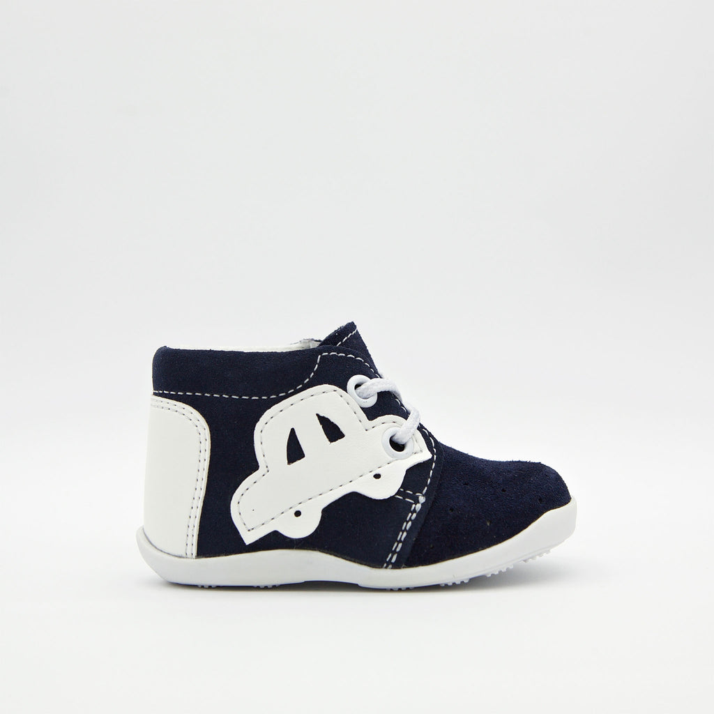 High-Top Suede Toddler Shoes